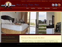 Tablet Screenshot of hawassalakeviewhotel.com